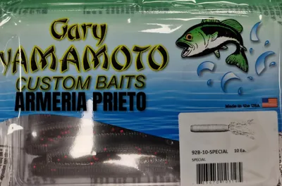 Vinilo Yamamoto 5 Big Ika 92B-10-318 Special Pumpkin 10UNID - GARY YAMAMOTO