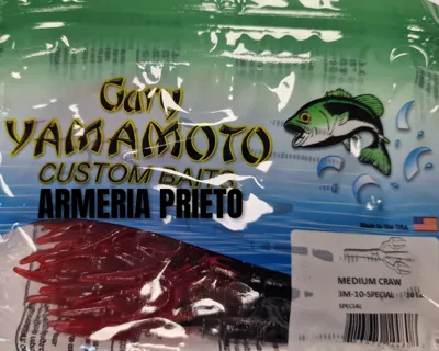 Vinilo Yamamoto Medium Craw 3M-10-521 Special 10UNID - GARY YAMAMOTO