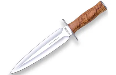 Cuchillo Remate Colmillo Puño Olivo Hoja 21.5 cm Ref. CO-108 - JOKER