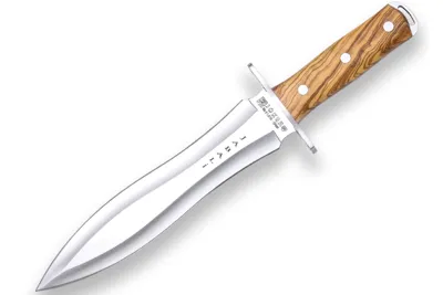 Cuchillo Remate Jabali Puño Olivo Hoja 25cm Ref. CO-110 - JOKER