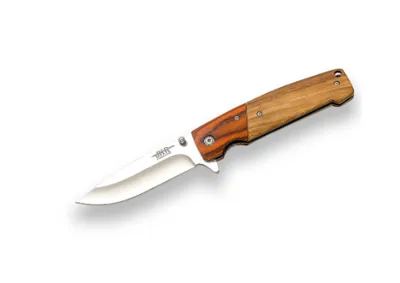 Navaja Jkr Cachas Madera + Cebrano Hoja 8.7cm Ref. JKR0795 - JOKER