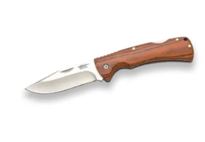 Navaja Jkr Bloqueo Puño Madera Hoja 9cm Ref. JKR0883 - JOKER