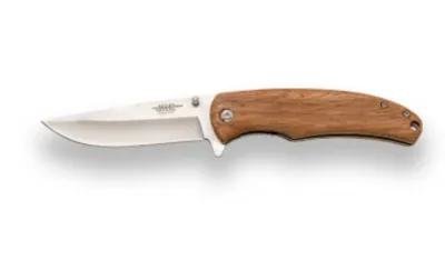 Navaja Jkr Puño Madera Cebrano Hoja 8.5cm Ref. JKR0797 - JOKER