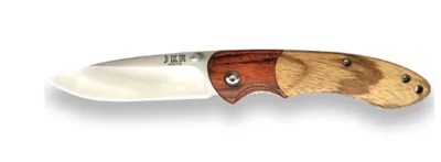 Navaja Jkr Puño Madera Hoja 7.5cm Ref. JKR0505 - JOKER