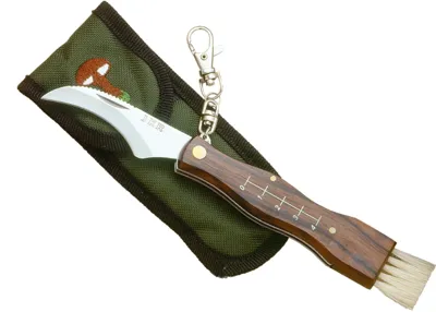 Navaja Jkr Setas Puño Madera Natural Hoja 7 cm Ref. JKR0032 - JOKER