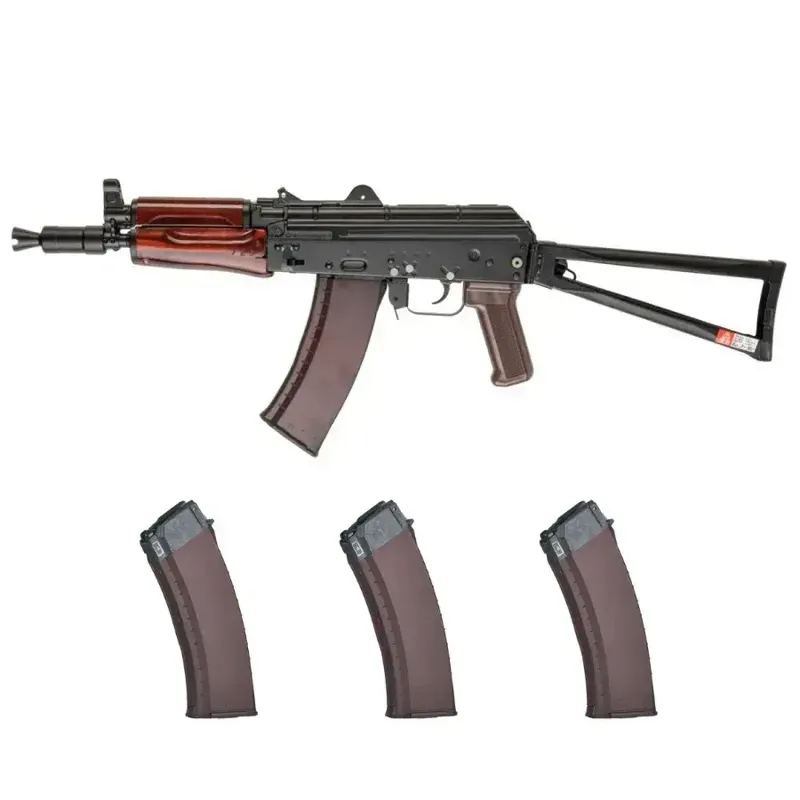 AKS-74U + 3 Cargadores · Negro