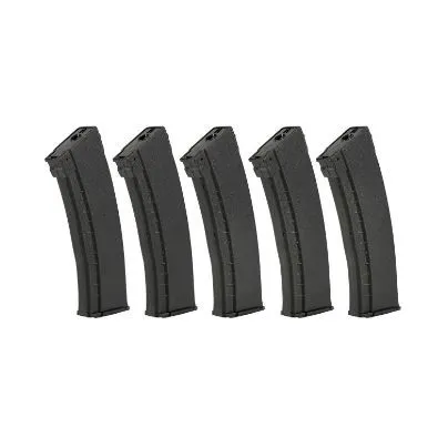Cargador AK74 30/135 rds Variable Pack de 5 · Negro