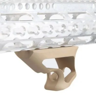 Style KeyMod Short Grip for Rilfe Hand Guards · Tan / FDE