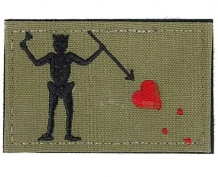 Blackbeard Velcro Patch · Coyote