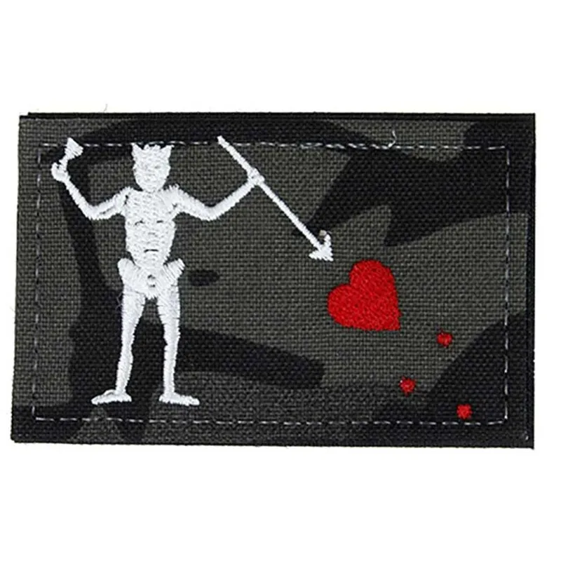 Blackbeard Velcro Patch · Multicam Black