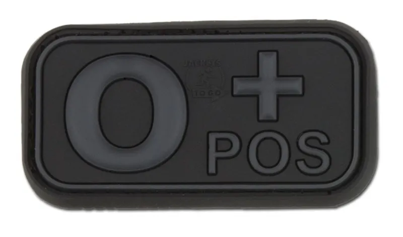 Bloodtype Rubber Patch 0 Pos Blackops