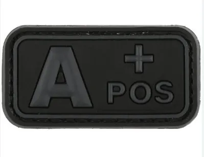 Bloodtype Rubber Patch a Pos Blackops