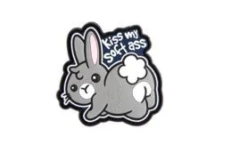 Bunny Rubber Patch Color