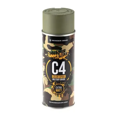 C4 MIL Grade Color Spray RAL6013 - INVADER GEAR