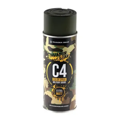 C4 MIL Grade Color Spray RAL6031 - INVADER GEAR
