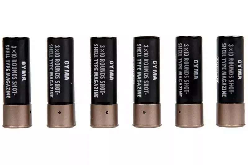 6 Shot-Shell Magazines