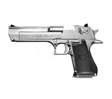 Desert Eagle.50 Plateada · Negro