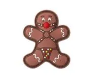 Gingerbread Rubber Patch Color