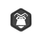 Gorilla Cat Eye Rubber Patch Color