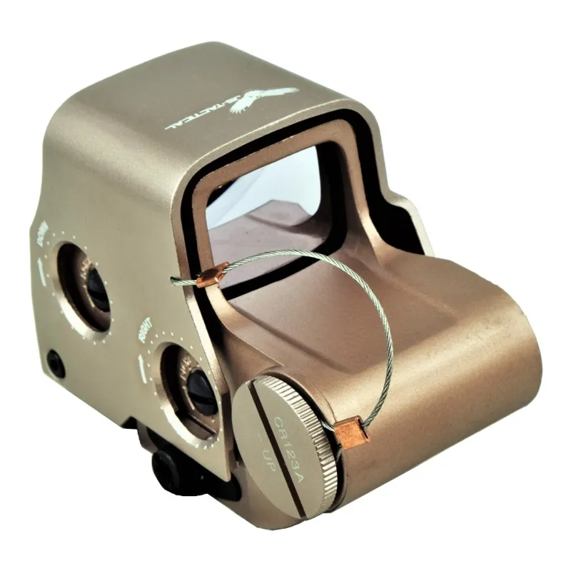 Holographic Red Dot · Tan / FDE