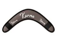 Karma Returns Rubber Patch · Marrón
