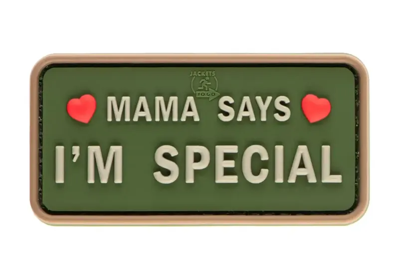 Mama Says I'm Special Patch · Verde / OD