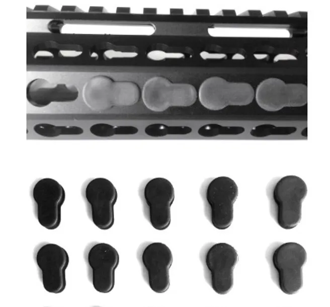 Of Protector para Guardamano KeyMod 10PC · Negro