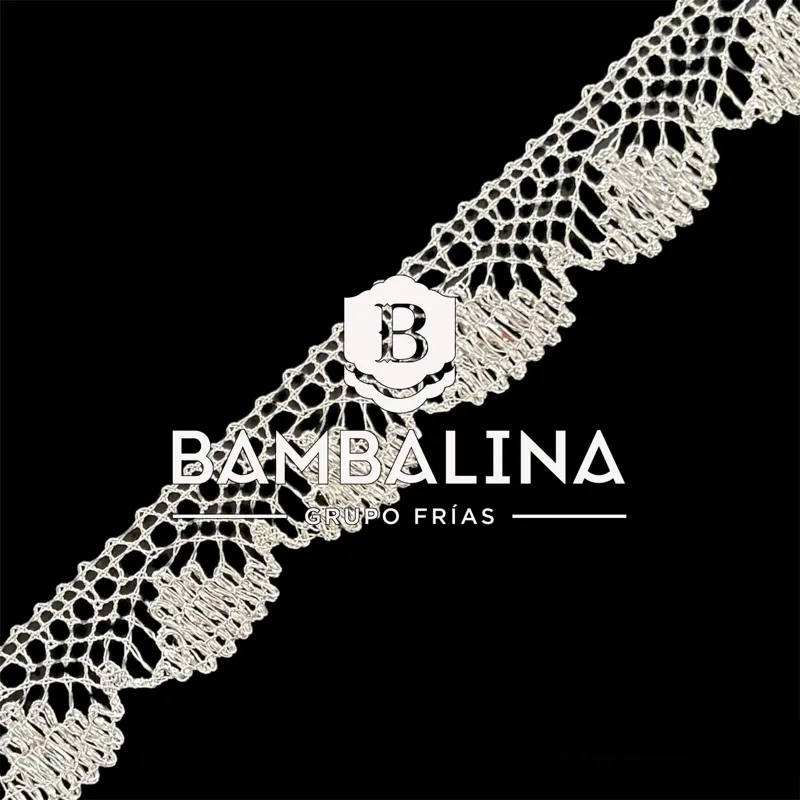 Encaje 2,6cm · Plata