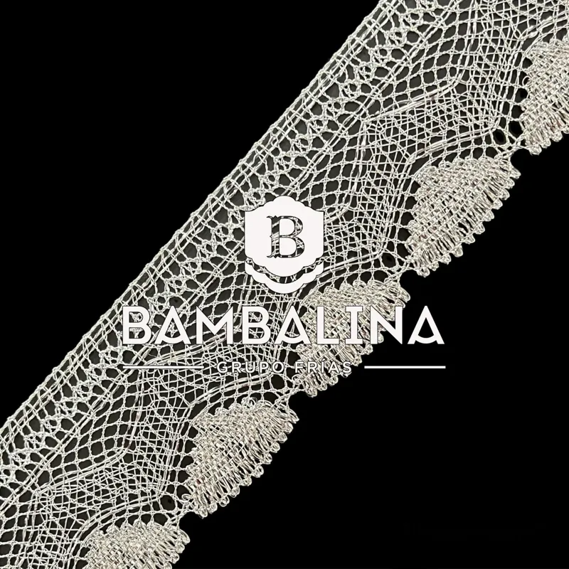 Encaje 6,5cm · Plata