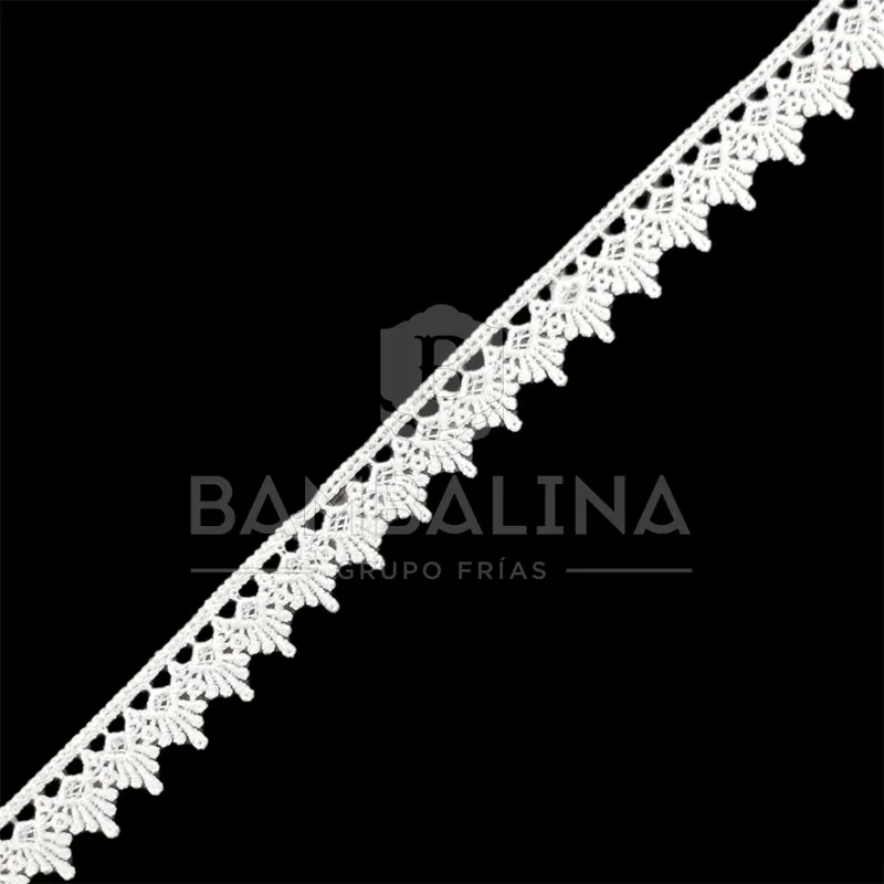 Encaje Guipur · Blanco