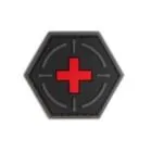 JTG Tactical Medic Rubber Patch Blackmedic