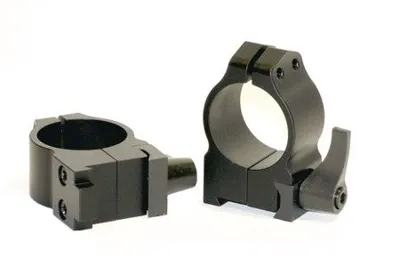 Anillas 1" Desmontables para Rifles BRNO con Carril de 19mm - Medias - Warne
