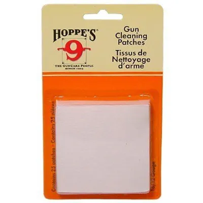 Parches de Limpieza Calibres del 16 Hasta el 12 - Hoppe's
