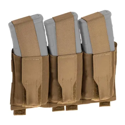 Triple Portacargador Flapped Ten-Speed M4 Mag Pouch - Blue Force Gear