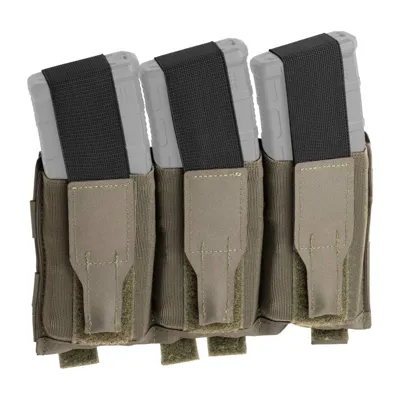 Triple Portacargador Flapped Ten-Speed M4 Mag Pouch - Blue Force Gear
