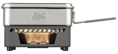 Set de Cocina Olla Acero Inoxidable 1.1L con Estufa de Combustible - Esbit