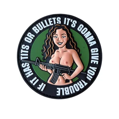 3D de PVC If It Has Tits Or Bullets - 101 Inc