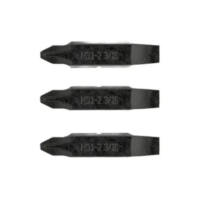 Juego de 3 Puntas Phillips N.º 1-2 y Plana de 3/16 - Leatherman