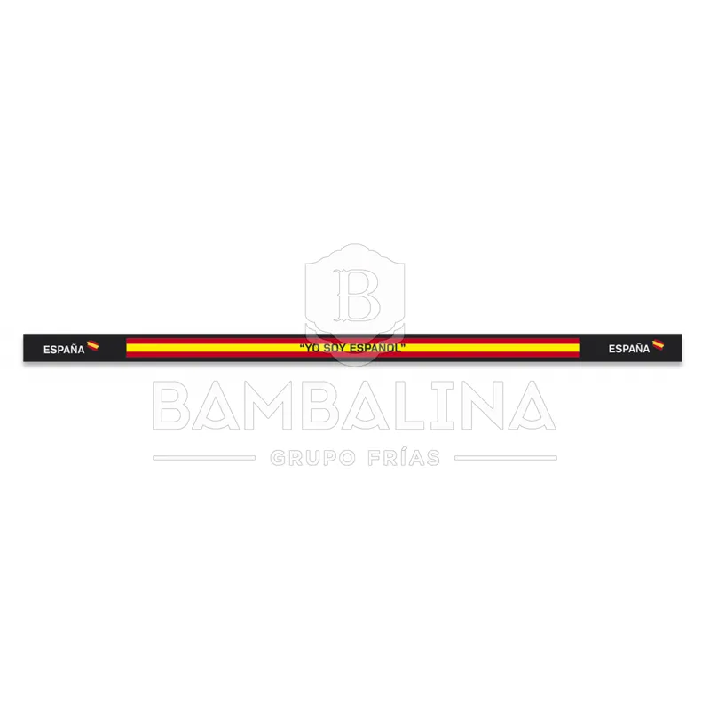 Pulsera Bordada “YO SOY Español”