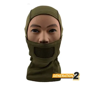 Balaclava Fullface Warrior – Cygnus · Verde oliva