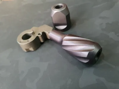 "Twisted" Bolt Handle Kit Left Hand for VSR-10 - Maple Leaf