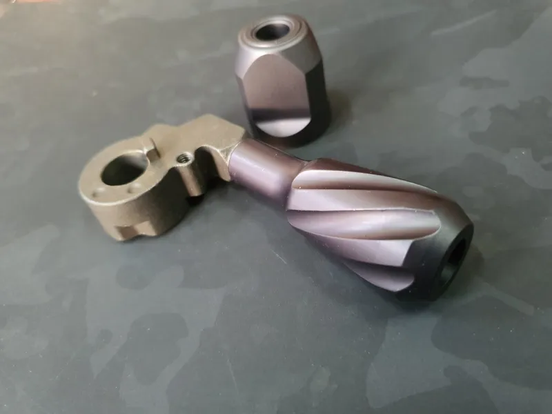 Maple Leaf "Twisted" Bolt Handle Kit Left Hand for VSR-10