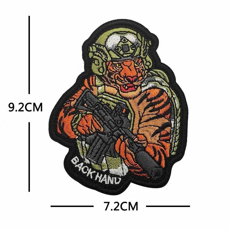 Tactic-Tiger F69 Bordado