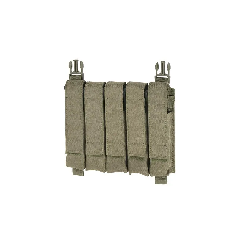 Quintuple Hibrido para MP5 / SMG · Verde / OD