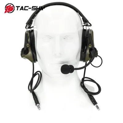 Auriculares Tacticos Comtac III Diadema Dual Com - FG (WYS0065-FG)