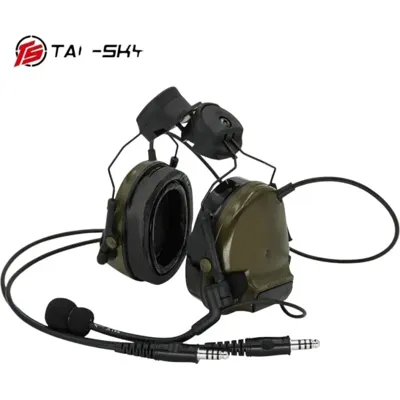 Auriculares Tacticos Comtac III ARC Dual Com - FG (WYS0067-FG)