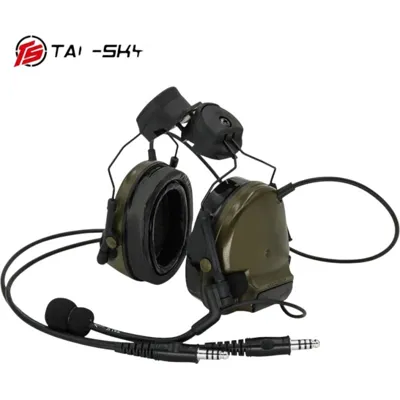 Auriculares Tacticos Comtac III ARC Dual Com - FG (WYS0067-FG)