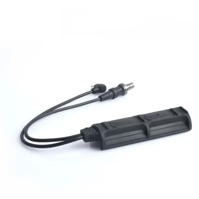 Pulsador Remoto para Picatinny Conector Doble para 2.5mm y Linterna SF - (WNE07011-)