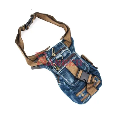 Bolso Pierna Boxin Canvas Grande Vaquero - Foraventure