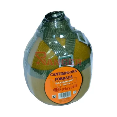 Cantimplora Aluminio Bandolera Forrada - Foraventure